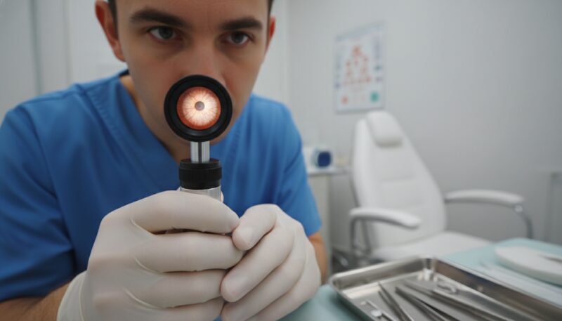 pregled očnog dna pregled očnog dna