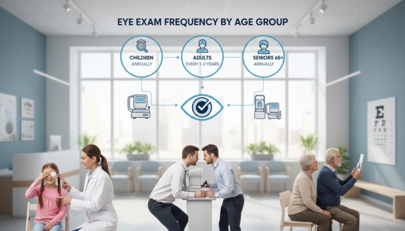 učestalost pregleda vida učestalost pregleda vida